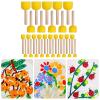 30Pieces Round Sponges Brush Set For Kids Student Art Craft Acrylic Painting Stencil Painting view 2
