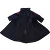 1/12 Scale Black Wired Trench Coat Outfit Clothes for Commander 6'' Action Figure Custom view 1