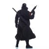 1/12 Scale Black Wired Trench Coat Outfit Clothes for Commander 6'' Action Figure Custom view 2