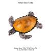 AENIMELY Yellow Sea Turtle Figurine  Realistic Solid Ocean Turtle Toy for Kids  Educational Marine Animal Figurines, Aquarium Decor, Learning Gift for Toddlers view 2