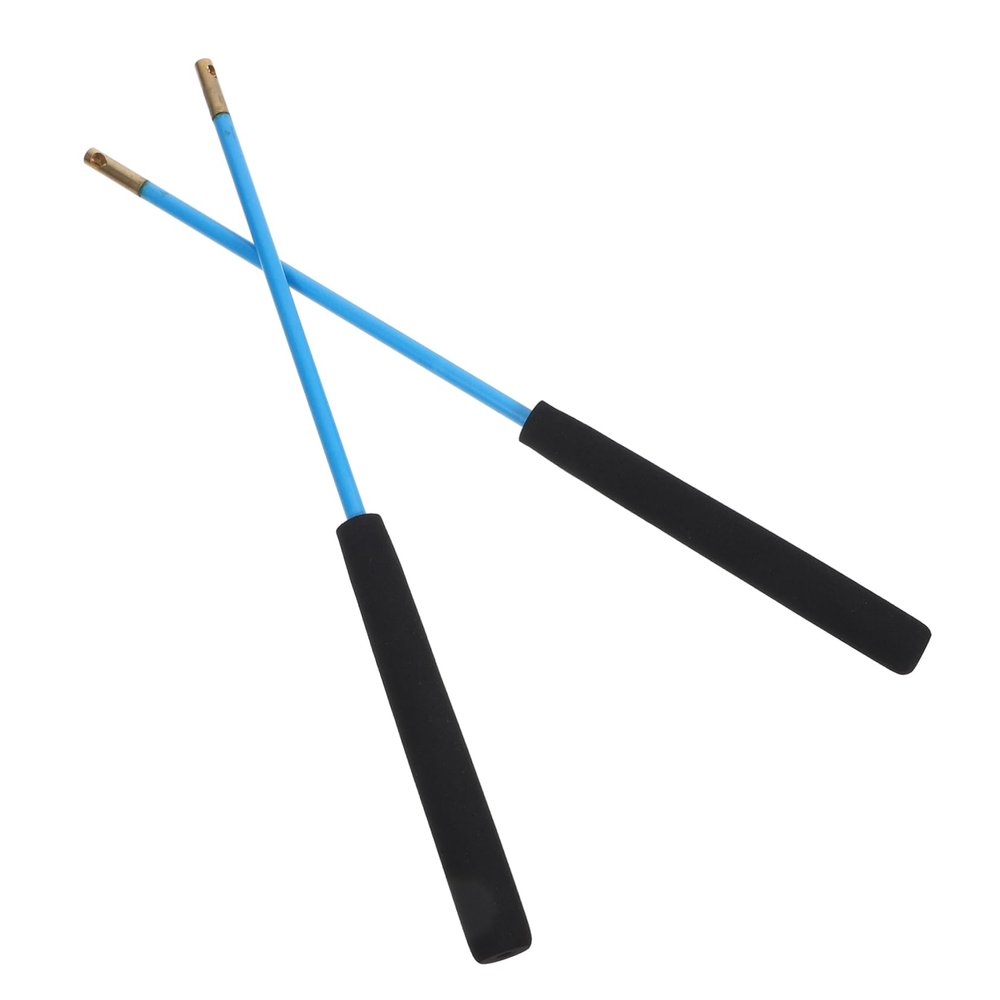 DECHOUS 2pcs Non-Slip Diabolo Sticks for Elderly and Children Fitness Training Solid Handle Juggling Sticks for Diabolo Play