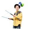 DECHOUS 2pcs Non-Slip Diabolo Sticks for Elderly and Children Fitness Training Solid Handle Juggling Sticks for Diabolo Play view 4