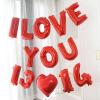 16inch Alphabet Foil Balloon Birthday Wedding Party Balloon DIY Decorations Balloons (red, X) view 4