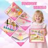 Syahro 2 in 1 Magnetic Color and Number Maze Montessori Toy for Girls Dual Purpose Wooden Magnetic Puzzle Early Learning Activity for Preschool Children Magnetic Maze Board Educational Game view 3