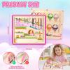 Syahro 2 in 1 Magnetic Color and Number Maze Montessori Toy for Girls Dual Purpose Wooden Magnetic Puzzle Early Learning Activity for Preschool Children Magnetic Maze Board Educational Game view 4