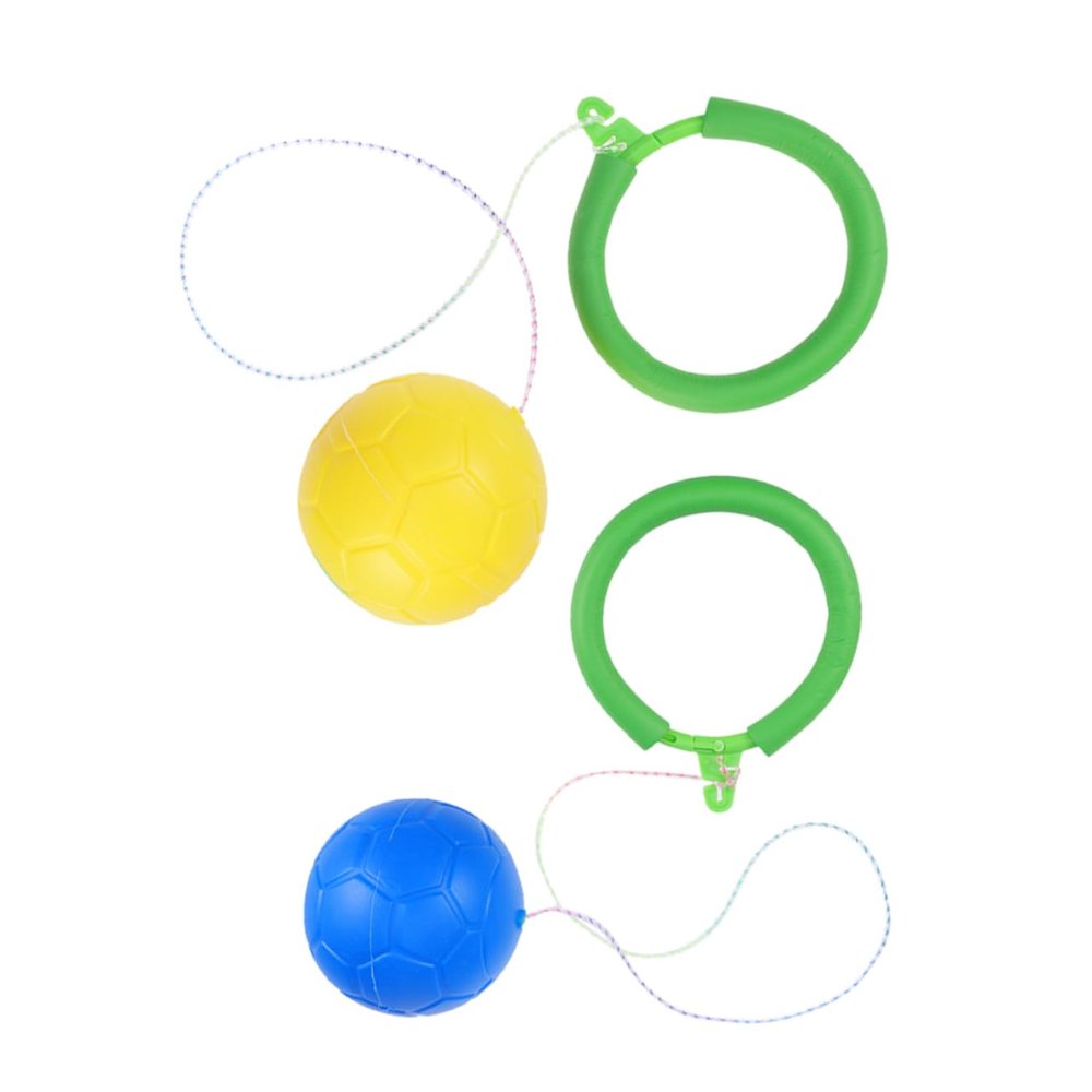 SUPVOX 2sets Bouncing Balls for Fun Jumping Ball Great for Outdoor Entertainment Fitness Activities Random Color 2pcs*2