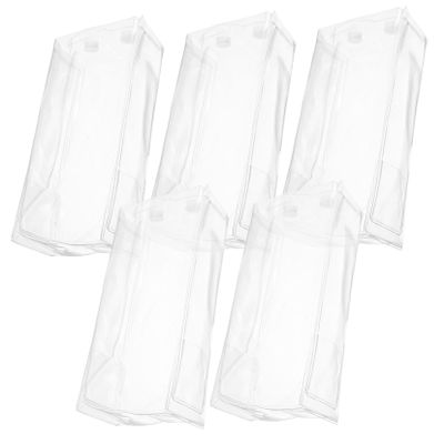 Alipis 5pieces Industrial Wireless Remote Control Pouch Transmitter Plastic Protective Sleeve Guard Case Design