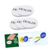 FELTECHELECTR 5Pcs Professional Poker Tokens Blind Bets for Poker Games and Home Play Non- Gambling Chips for Counting and Game Accessories view 2