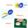 FELTECHELECTR 5Pcs Professional Poker Tokens Blind Bets for Poker Games and Home Play Non- Gambling Chips for Counting and Game Accessories view 3
