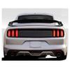 IKENEF 2Dr Style Gloss Black Trunk Spoiler Wing ABS Rear Upper - for Ford for Mustang 2015-202 2pc Painted FM15GT350R- - 217-0688 view 2