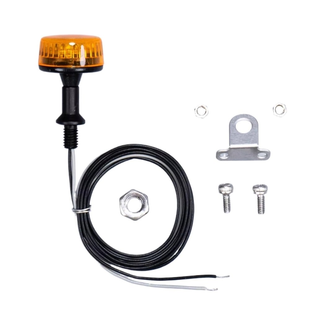 for Tamiya for Scania Arocs for Man TGS 1/14 2RL-012 Rotating Light Warning Lamp Lighting RC Tractor Truck All Sereis Upgrade Accessories Parts Rc Car Headlamps Lights