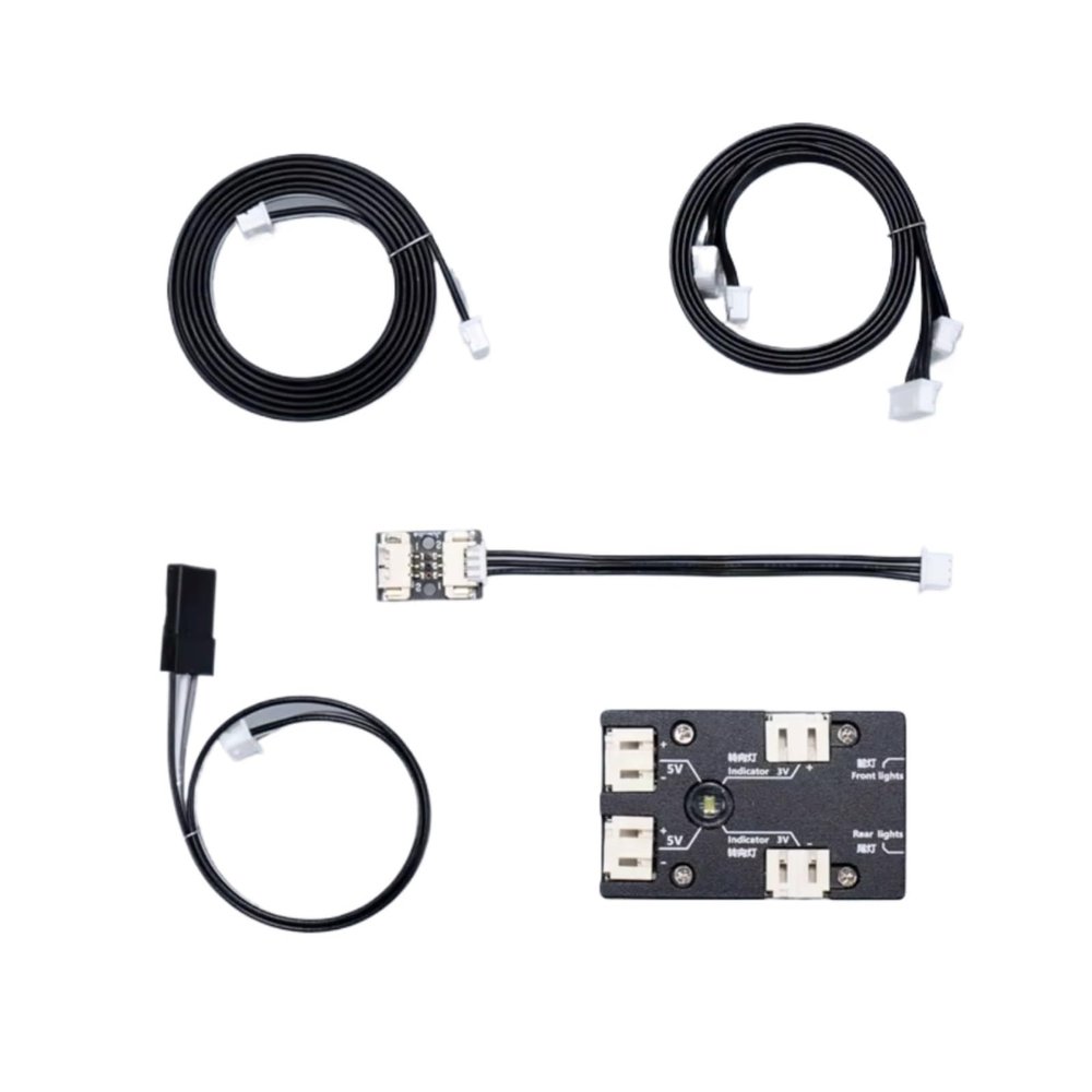 for Nooxion Fury Bear NX-J01 RC Model Truck Lighting System Adapter Module Cables Suitable Sound Light Kits Upgrade Accessories Replacement Parts Rc Car Headlamps Lights