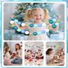 GOGOSO Ball Pit Balls for Toddlers Dogs Baby, 2.2 Inch Pastel Play Ball Toys Kid Ballpit, Bounse House, Birthday, Tent, Party,100 pcs,Blue Green view 3