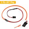 RC LED Light Strip 293mm Flexible Cuttable RC Car Lighting Kit for TRX4M SCX24 1/24 1/18 Crawlers Upgrade (Red) view 3