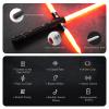 DAMIENSABER RGB V3 Heavy Dueling Crossguard Light Saber, Motion Control Smooth Swing Light Sabers with 16 Sound Fonts Infinite Color Changes, Heavy Metal Hilt and Rechargeable Light Saber for Adults view 2