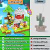 100 PCS Magnetic Blocks Toys, Build Mine Magnet World Set, Magnetic Tiles Building for Boys & Girls Age 4-8 5-7, STEM Montessori Sensory Toys for Toddlers Kids Gifts view 4