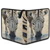 Kuquteed Water Zebra Trading Card Binder 9 Pocket 900 Cards Holder Collector Album with 50 Removable Sleeves Gifts for Boys Girls Animal Stirpes Game Sports Cards view 2