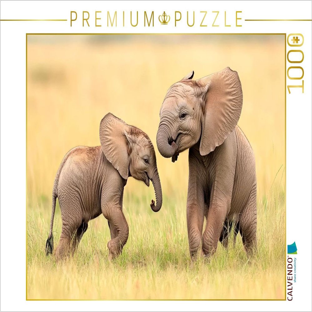 CALVENDO Puzzle Trunk Rattle Gang | Size