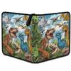 Kuquteed Dinosaur Trading Card Binder 9 Pocket 900 Cards Holder Collector Album with 50 Removable Sleeves Gifts for Boys Girls Pterosaur Tyrannosaurus Rex Game Sports Cards view 2