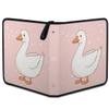 Kuquteed Cute Duck Trading Card Binder 9 Pocket 900 Cards Holder Collector Album with 50 Removable Sleeves Gifts for Boys Girls White Animal Game Sports Cards view 2