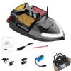 ConsoleXpress GPS RC Bait Boat for Fishing, 3 Compartments 500M Range Intelligent Cruise & Auto-Return Navigation 4.4lbs Load Capacity 5200mAh 2 Hours Use for Long-Range Bait Deployment view 1