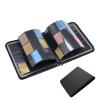 12 Pocket Trading Card Binder, 480 Pockets Trading Card Album, PU Leather Cover Cards Folder, Large Capacity Zipper Closure Cards Collection Album With Transparent Inner Page for Storage view 1