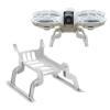 BAIMOQI Foldable Landing Gear Fit for Drones Quick Release Extension Leg Feet Light Weight Stand Tripod Aircraft Protector view 2