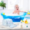 JHKKU Baby Sheep Washcloths Burp Cloths, 5 Pack view 4