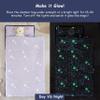MORAIS Toddler Nap Mat with Removable Pillow and Blanket, Glow in The Dark 52" x 20" Lightweight and Soft Nap Mat for Preschool, Daycare (Star) view 2