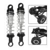 2 Pieces Shock Absorber Dampers Parts 1:12 Sturdy Replacement Easy to Use Accessories RC Shocks for D90 MN98V2 MN99sv2 MN78, Black view 3