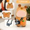 3-Piece Knit and Plush Doll Outfit Set for 17cm Collectibles - Plush Bear Hoodie Set (Hoodie+Outfit+Camera) - No Doll Included view 4