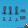 Black Dog F48008 1/48 USAAF B0mber Aircraft Crew (3 Figures) view 2
