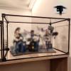 WhamtL Rectangle Showcase Clear Acrylic Display Case, Dust Cover 8 12 16 20 22in Alternative Glass Boxes, Collectible Show Box for Figures Miniatures(40x25x25cm(16x10x10in)) view 1