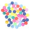 TOYANDONA 50-Count Colorful Raffle Balls for Lottery Games High Elasticity Plastic Party Game Props Numbered 1-50 for Party Activities and Events view 1