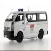 - 1/43 Scale Model car Compatible with Toyota HIACE Van 2008 Rally Japan Service IXO J Collection - JC218 view 1