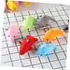 Gadpiparty 6pcs Stuffed Whale Ornaments Plush Whale Pendants for Wall Window Decor Cartoon Stuffed Toys view 3