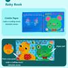 Sendhjurf Montessori Toys for 6-12 Months 1-2-3 Years Old Activity Book,Touch and Feel Baby Book,Preschool Learning for Toddlers,Busy Board Sensory & Fine Motor Skills for Boys & Girls view 4