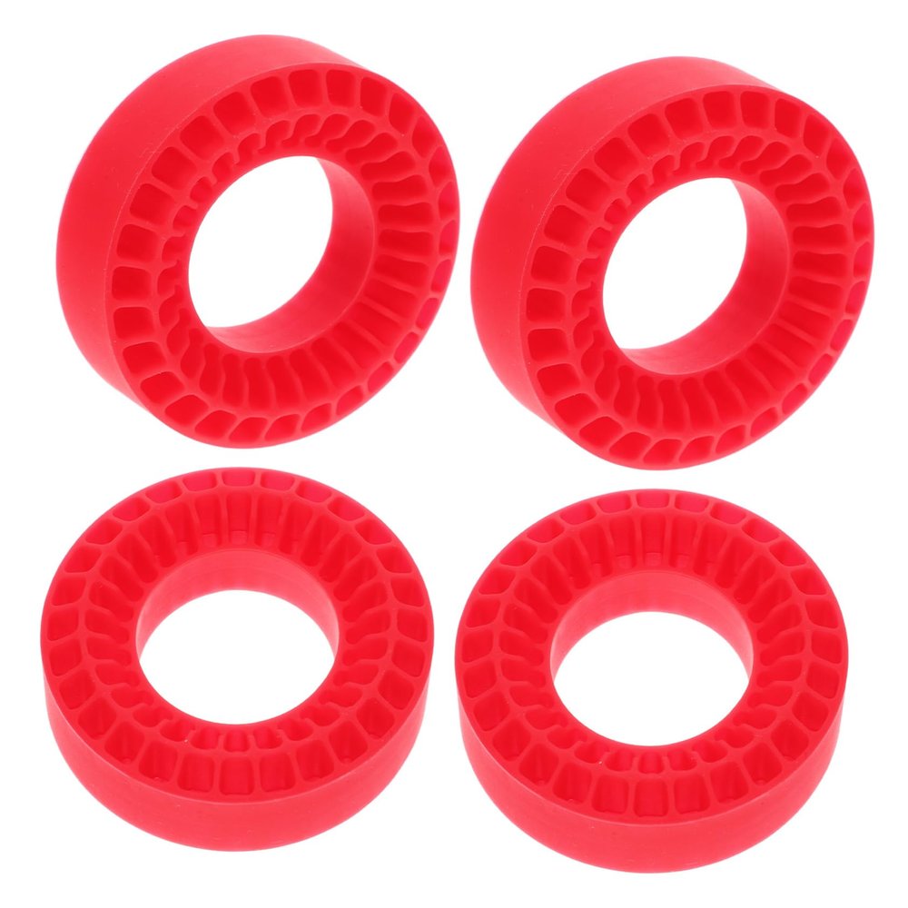 UPKOCH 4Pcs Silicone Rubber Tire Inserts for Crawler Replacement Inserts for Enhanced Grip and Performance for Vehicle Upgrades