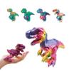 DOSEVENTOY 3D Printed Dragons,6" Colorful 3D Printed Flexible Articulated Dragon Fidget Toys,Cool Stuff Fun Gifts,Home Office Desk Decor,Adults Teens Boy Gifts Easter Basket Stuffers view 1