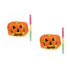 Angoily Halloween Pumpkin Pinata Set, Includes Pinata Stick Candy Fillers, 11.81 x 6.69 x 6.69 Inch, Party Decorations, Birthday Gatherings, Events view 1