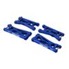 BEAXTURBO Racing Upgrade Parts R/C CNC 7075 Aluminum Front & Rear Lower Arms for LOSI 1/24 Micro-B LOS-1768 (Blue) view 4
