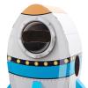 Hisxrcal Rocket with Cardboard Box Model, Space Birthday Party Supplies, Space Birthday Decoration for Kids, Rocket view 4
