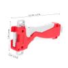 BESPORTBLE Bidirectional Burst Gyro Launcher Accessories for Enhanced Gameplay String Launcher for Spinning Top Compatible with Various Gyro Present for Red Handle view 2