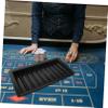 VICASKY Acrylic Poker Chip Tray for Storage Transparent Chip Holder Multi Function Case for Management for Game Tables view 4