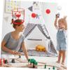 BESPORTBLE 1 Set Interactive Headwear Basketball Game Indoor for Adults Fun Family Activity Promotes Interaction Exercise for Parties and Gatherings view 3