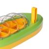Baoblaze Silkworm Terrariums Breeding Box Silkworm Habitat Kids Learning Toy with Handle Development Toy Breeding Tank Insect Viewer, Green view 3