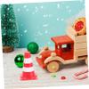 ERINGOGO 1 Set Traffic Road Sign and Construction Scene for Educational Traffic Safety Models for Classroom and Playtime Learning view 3