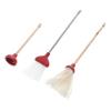 ERINGOGO 1 Set Dollhouse Mini Cleaning Set Broom Mop Toilet Plunger Realistic Bathroom Accessories for Miniature Home Decor for Dolls House Enthusiasts view 1