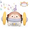 Alasum Electric Crawling for Light Up Musical Monkey with Interactive Sounds Engaging Crawling Guidance Promotes Physical Activity and Motor Skills Development view 1