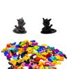 BoardGameSet 25PCS Dragon Figures - Ferrumor | Board Game Pieces Accessories Miniatures, DarkGreen view 1